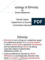 Sinisa Malasevic - The Sociology of Ethnicity