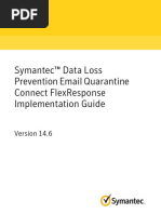 Symantec DLP 14.6 Email Quarantine Connect FlexResponse Implementation Guide