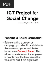 ICT Social Change (Concept Paper Activity)