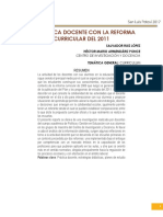 Ponencia La Práctica Docente Con La Reforma Curricular de 2011