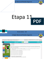 Etapa 11: Colegio Nacional Nicolás Esguerra