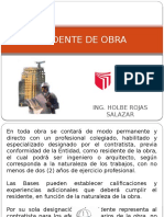 Residente de Obra Clase Nº2