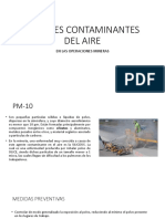 Agentes Contaminantes Del Aire