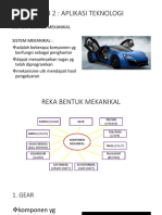 Bab 2.2 Rekabentuk Mekanikal - RBT Tingkatan 2 | PDF
