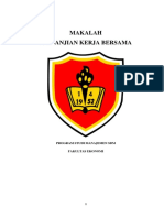 Makalah Perjanjian Kerja