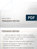 Persuasivewriting