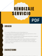 Aprendizaje Servicio