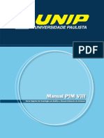 Manual PIM VIII ADS UNIP 2018.