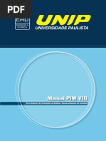 Manual PIM VIII ADS UNIP 2018.