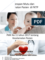 3a. Penerapan Mutu Dan Keselamatan Pasien FKTP