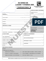Cuestionario Basico de Un Censo PDF