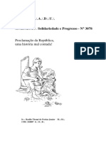 Proclamação Da República Uma História Mal Contada!