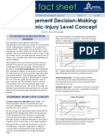 Pest Management Decision-Making: The Economic-Injury Level Concept