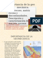 Importancia de La Geomecanica