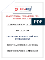 OscarRodriguez_31121727_Tarea-06_Clasificacion de Cartera Del Sistema Bancario