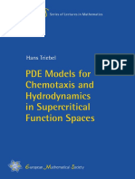 2017 (Book) PDE Models For Chemotaxis and Hydrodynamics in Supercritical Function Spaces