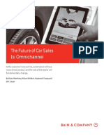 Bain Brief The Future of Car Sales Is Omnichannel
