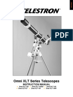 Instruction Manual Celestron Omni XLT Telescope PDF