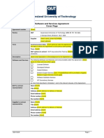 Software and Services Agreement Template