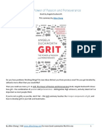 Grit PDF Summary From