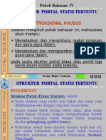 IV - STATIKA Portal & Pelengkung