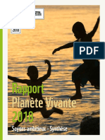 Rapport planète vivante 2018