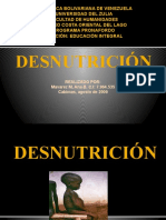 desnutrición