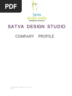Download Satva Design Studio  CompanyProfile by jig_soccer SN3919573 doc pdf