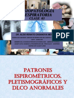 Patrones Espirométricos, Pletismográficos y DLCO Anormales 03 10 2018