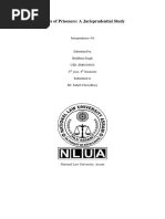 Rights of Prisoners: A Jurisprudential Study: Jurisprudence 4.6