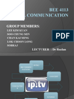 BEE 4113 Digital Communication: Group Members