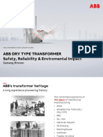 ABB Dry Type Transformer Safety, Reliability & Enviromental Impact