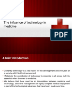 The Influence of Technology in Medicine