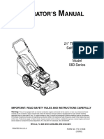 Operator's Manual Model 560 Series (770-10163b)