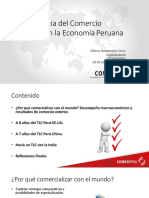 Importancia del comercio exterior para la economía peruana