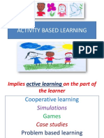 Activity Based Learning