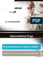 Gastrointestinal Drugs I