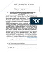 Prueba 7° Comprension y Modo Subjuntivo Compuesto