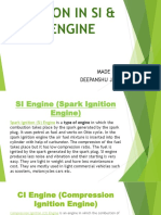 Emissions in Si & Ci Engine 