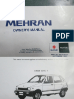 Suzuki Mehran Manual