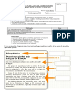 Evaluación de Lenguje 4º SEPTIEMBRE