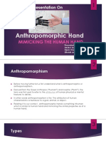 Anthropomorphic Hand Presentation