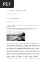 Download East Timor by Robson Barbosa SN3919821 doc pdf