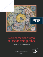 Julio Ramos Latinoamericanismo A Contrapelo