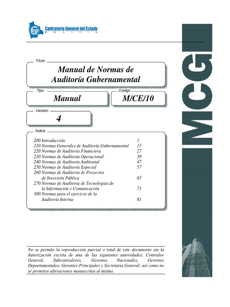 Normas de Auditoria PDF | PDF | Auditoría financiera | Contralor