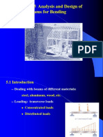 Chapter 5 Analysis and Design of Beams For Bending