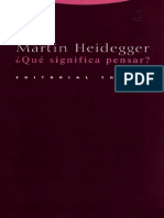Heidegger - Qué significa pensar.pdf