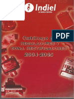 Catalogo Reguladores y Conj Rectificadores Indiel 2004 2005