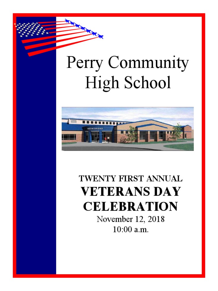 Veterans Day Program - 2018 | PDF | Leisure