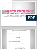 55781667 Reactivos Depresores en El Proceso de Flotacion